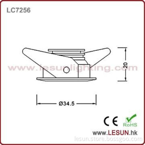 Easy to instal 1W led display light recessed LC7256